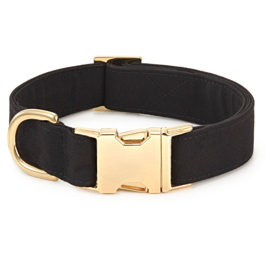 The Foggy Dog Onyx Collar