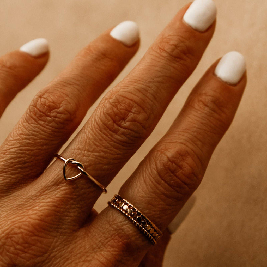 Heart Knot Ring