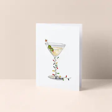 Dirty Please, Thanks Santa! Greeting Card