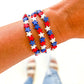 Americana Beaded Bracelets