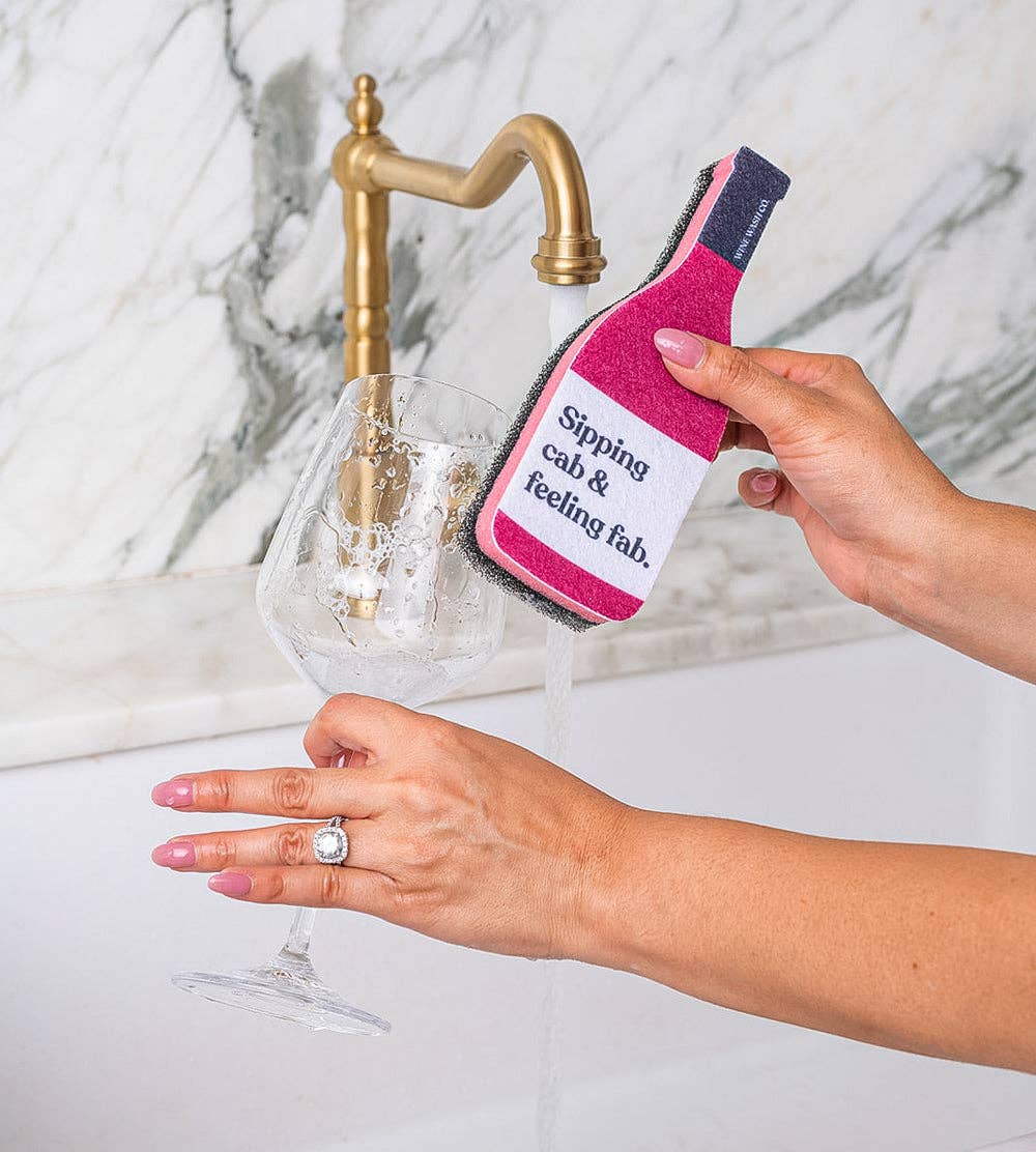 Scrubbly™ Wine Sponge - Cabernet