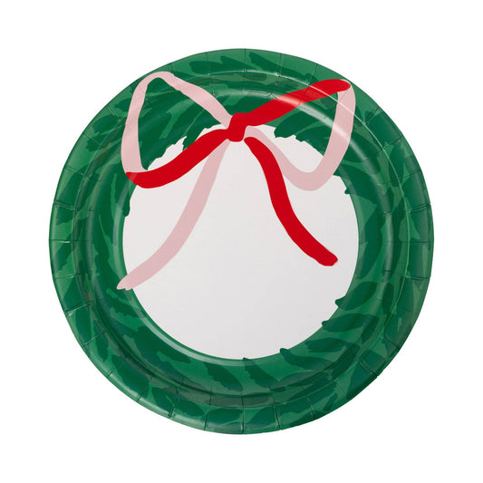 Wreath Paper Plates
