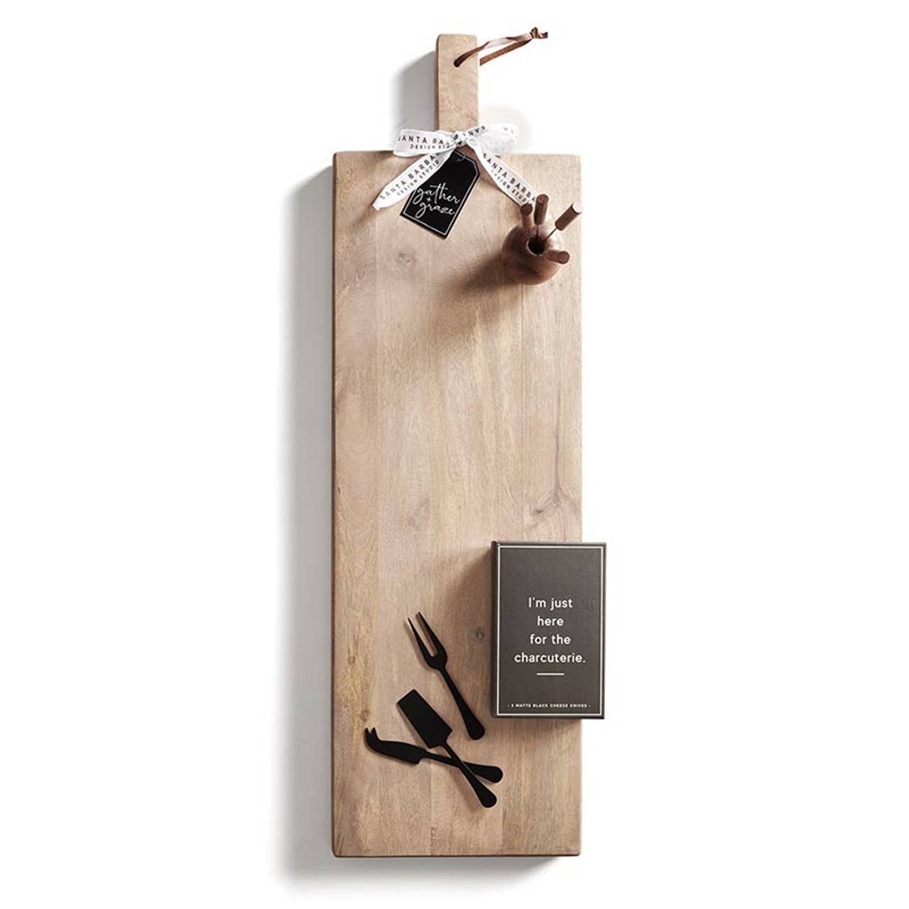 Wood Plank Cheese Board