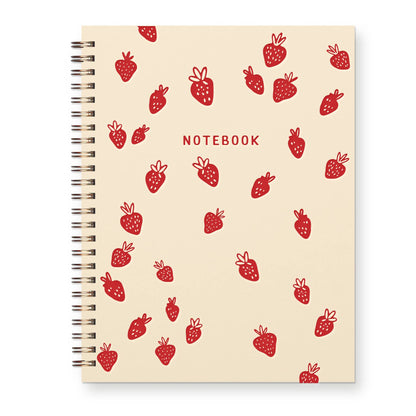 Strawberry Pattern Journal