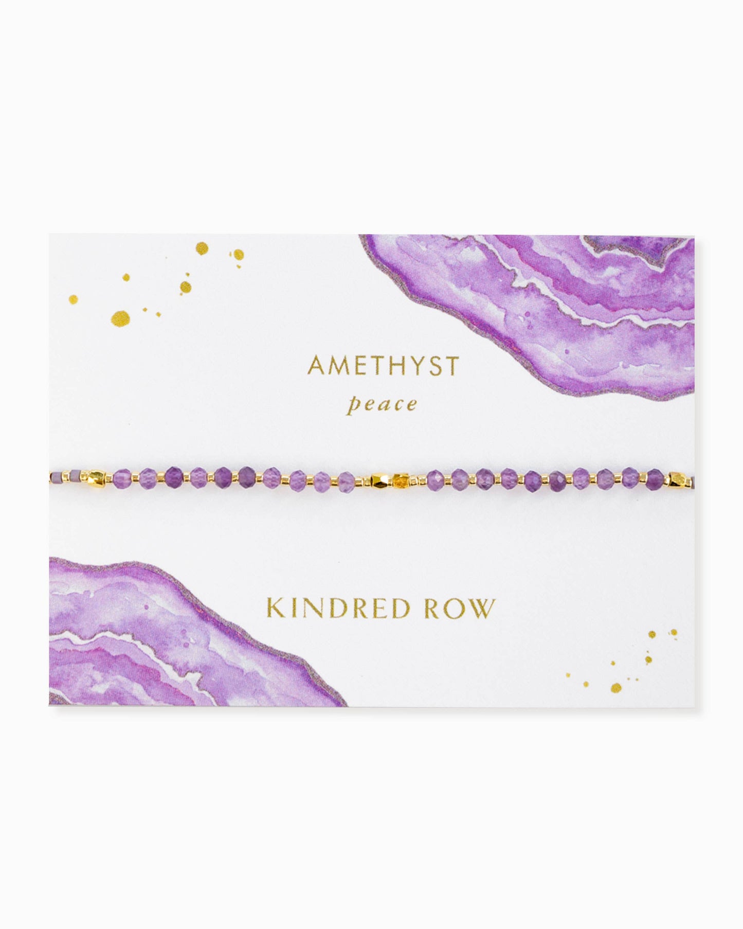 Amethyst Gemstone Bracelet