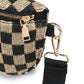 Large Checker Belt Bag