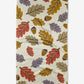 Retro Leaves Tea Towel