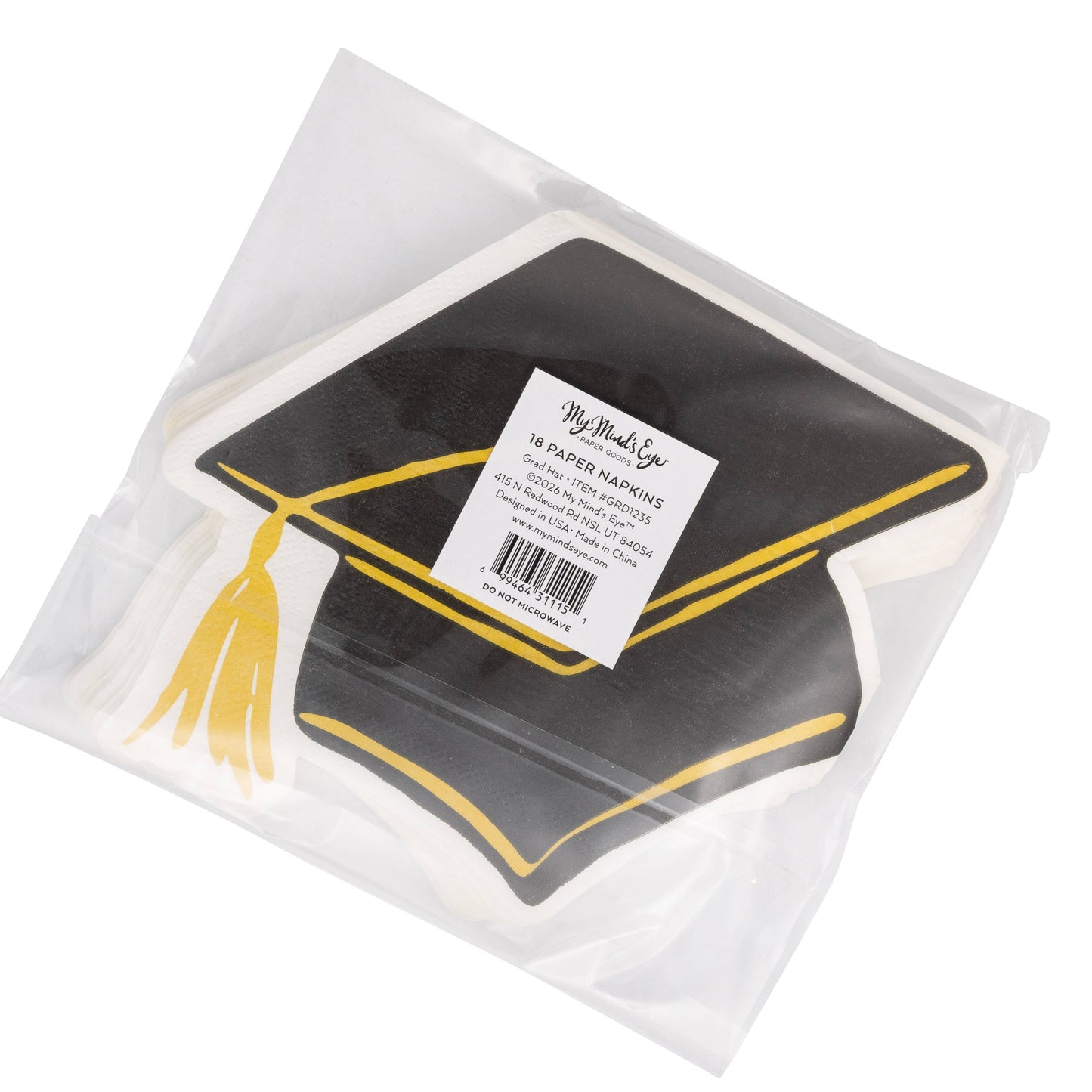 Grad Hat Napkin