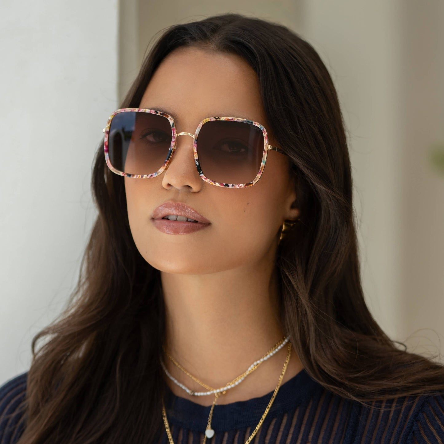 FREYRS Cosmo Oversized Square Sunglasses