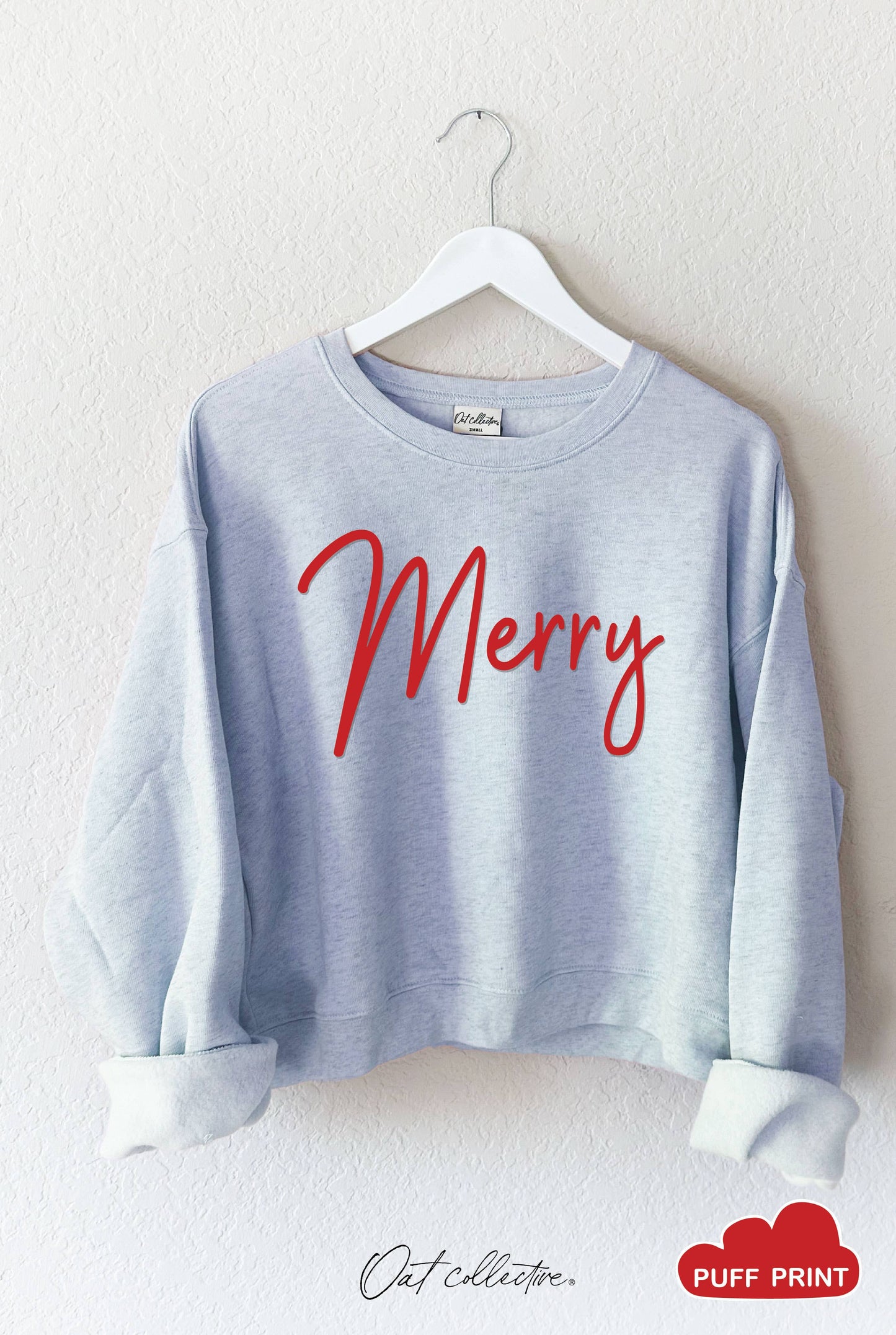 Merry Puff Mid Graphic Sweatshirt