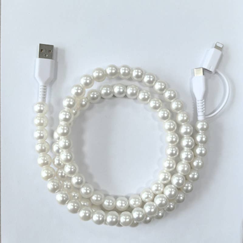 Beaded 2 in 1 Phone Charger