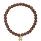 Small Glass Bead Stretch Bracelet
