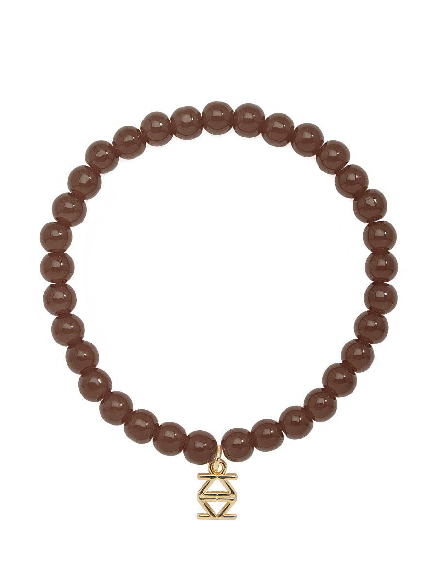 Small Glass Bead Stretch Bracelet