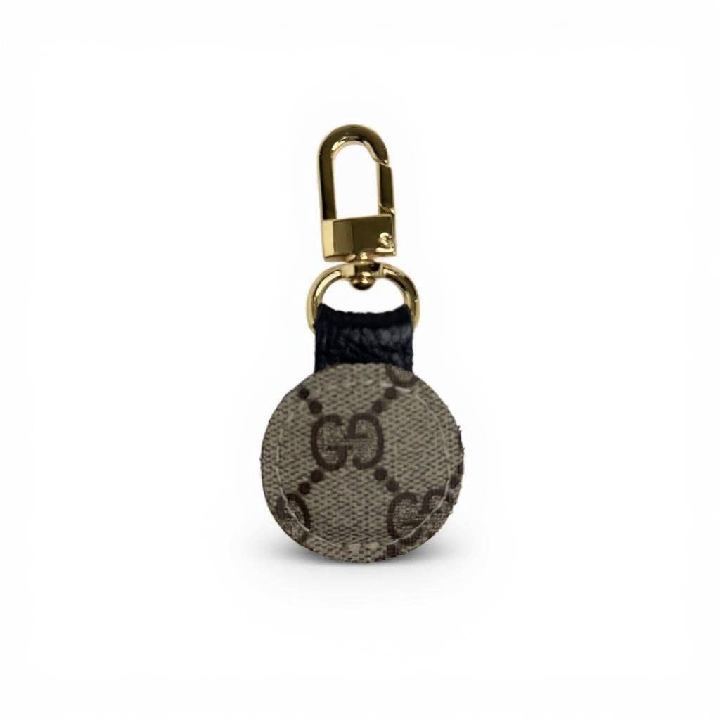 Le Charm Upcycled Designer LV Keychain