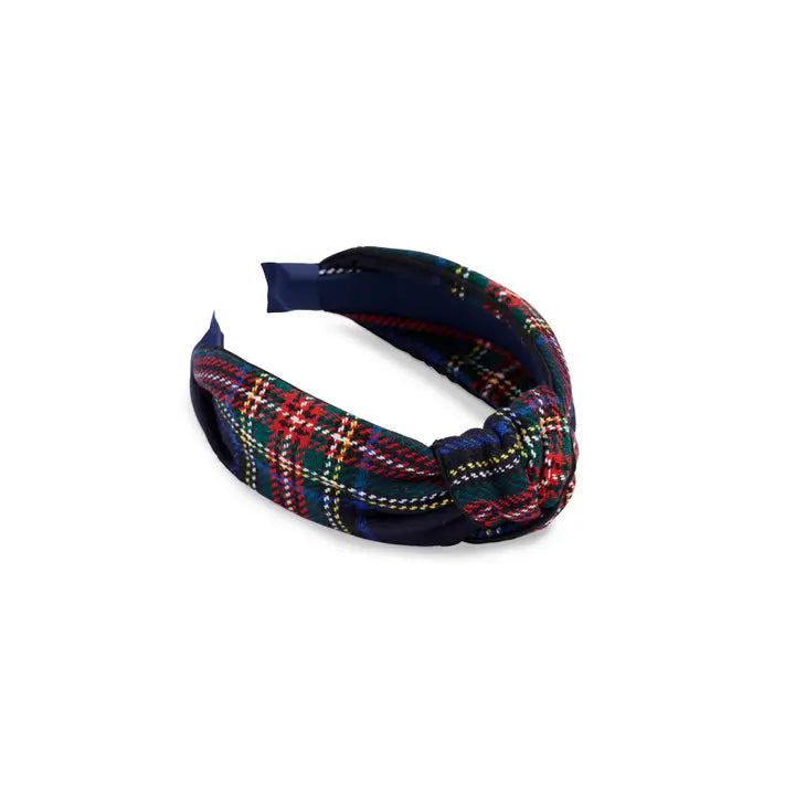 Scottie Plaid Headband
