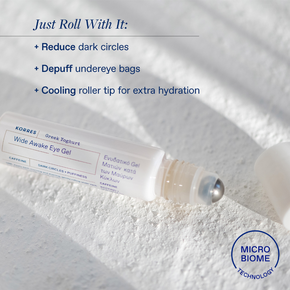Korres Greek Yoghurt Wide Awake Eye Gel Roller