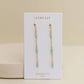 Gemstone Chain Drop Earring