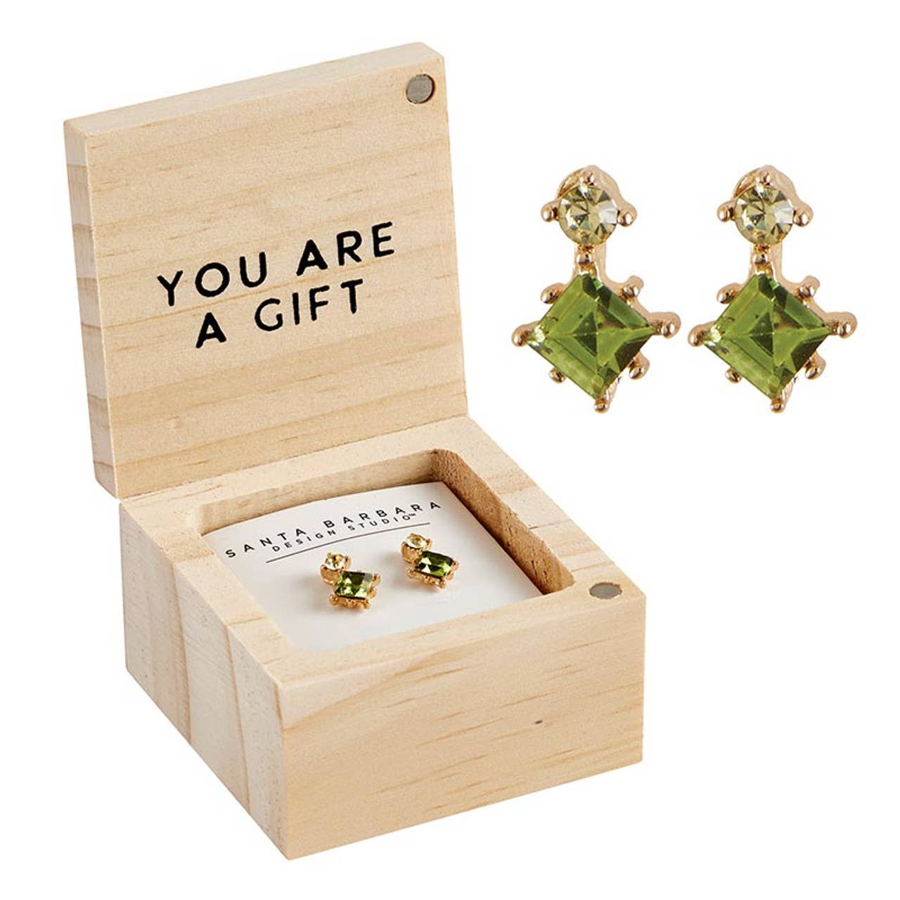 Treasure Box Holiday Earrings