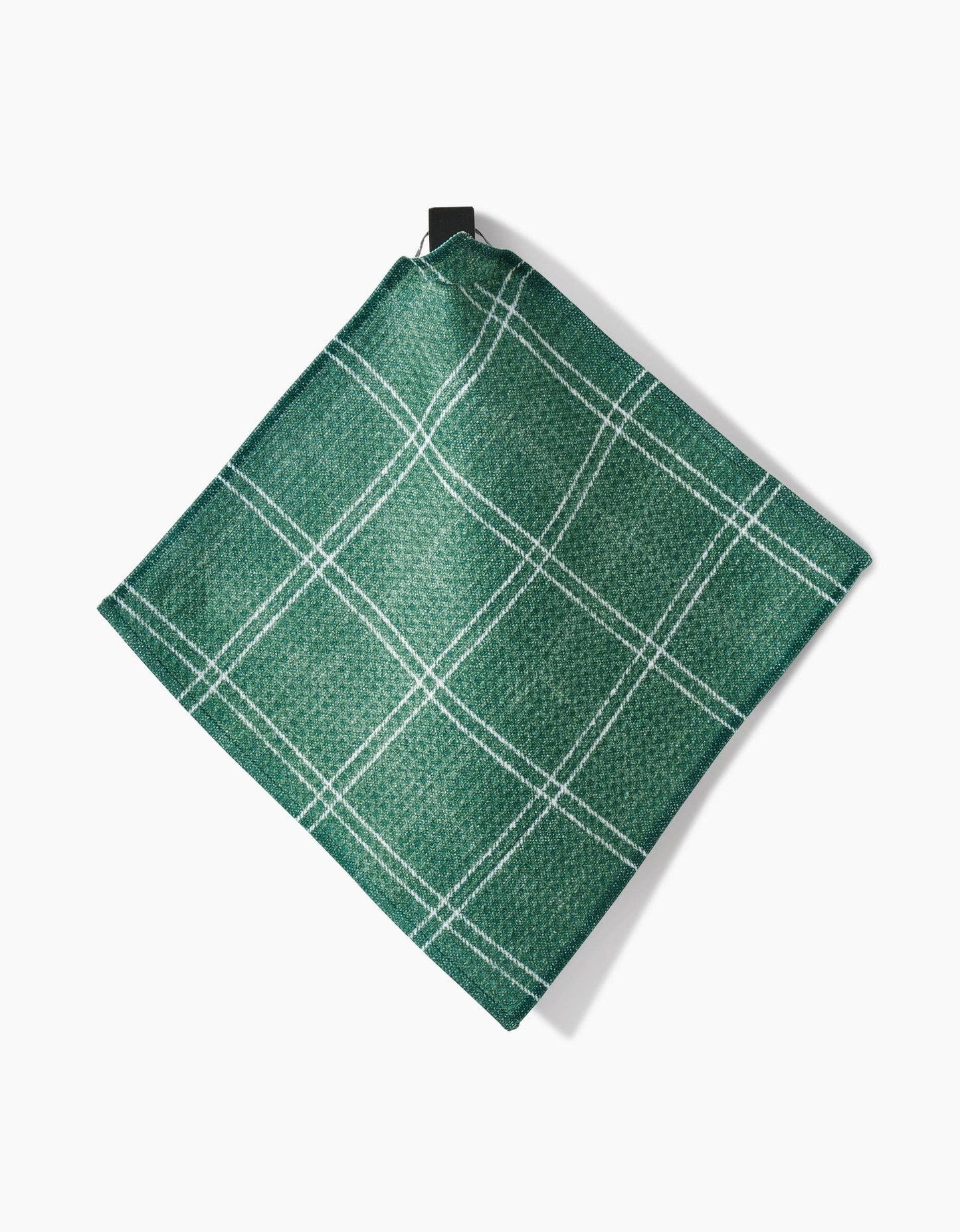 Geometry Pine Forest Plaid Dishcloth Set