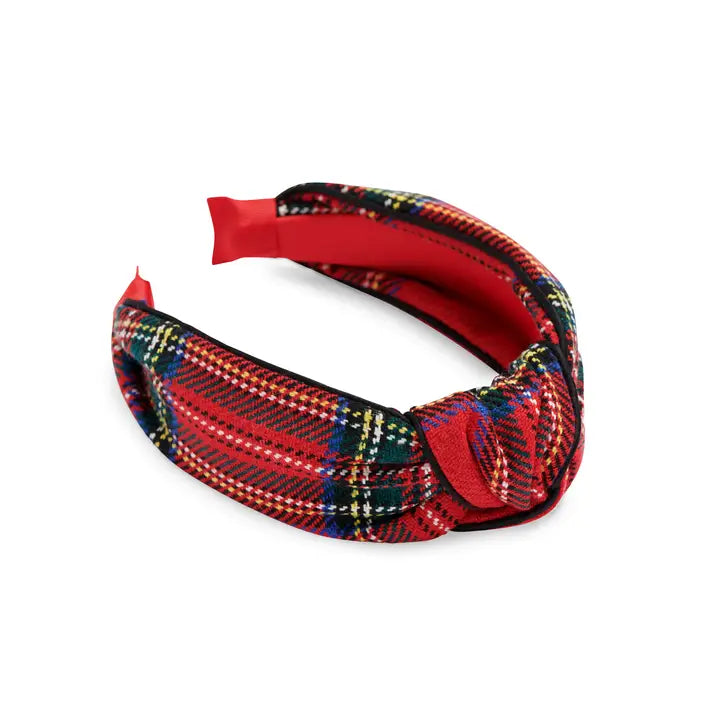 Scottie Plaid Headband