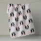 Geometry Frenchie Faces Tea Towel