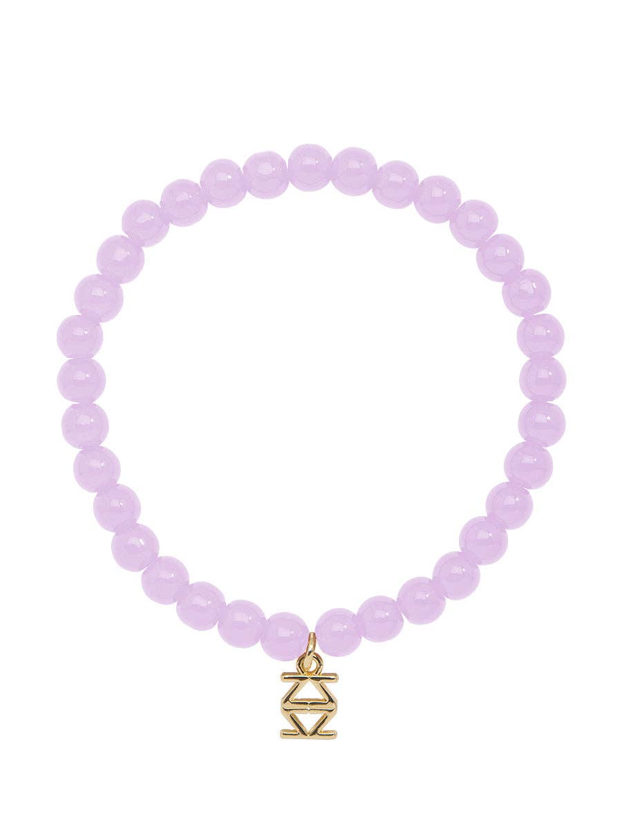 Small Glass Bead Stretch Bracelet