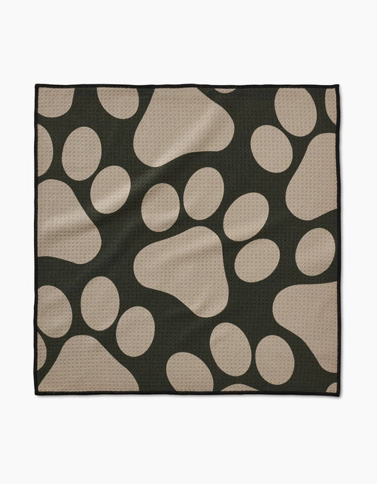 Geometry Dog Paw Towel