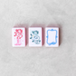 Miss Cowgirl Mahjong Set