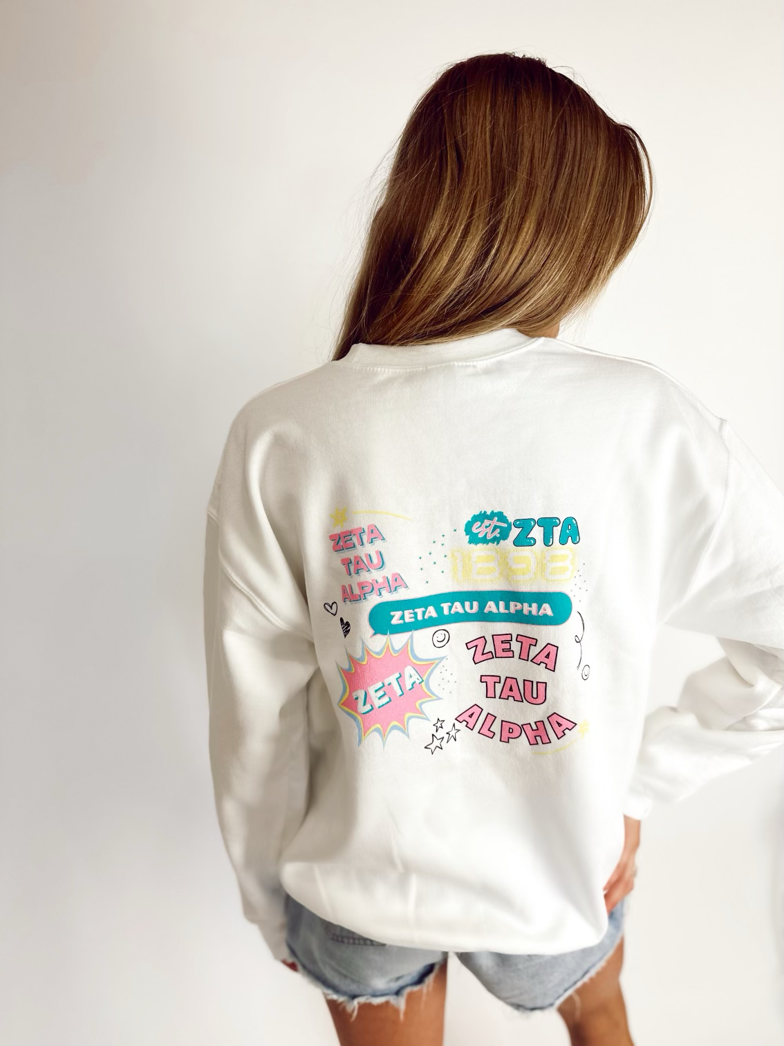 Retro ADPi Sorority Crewneck