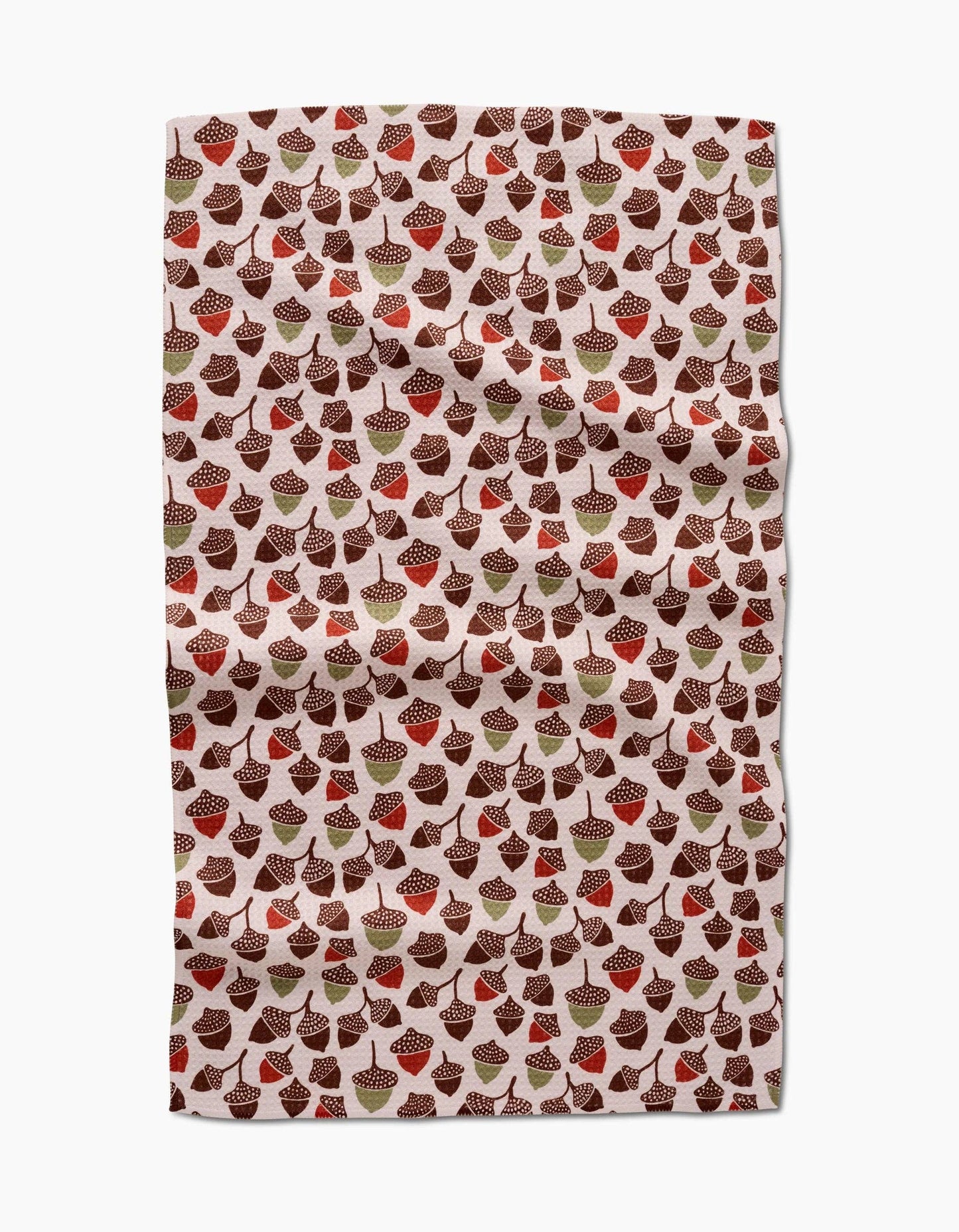 Geometry Acorn Abundance Tea Towel