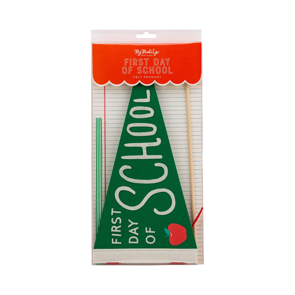 First Day Felt Pennant