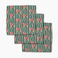 Geometry Green Wreaths Dishcloth Set