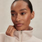 Sian Cropped Half-Zip Sweat