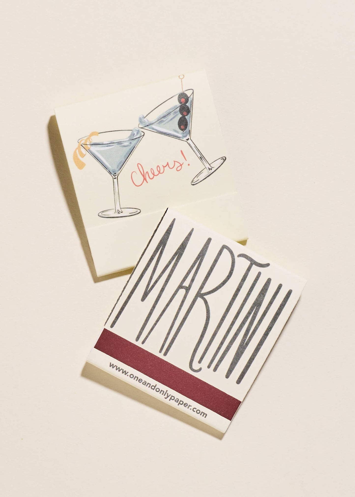 Cocktail Printed Matchbooks