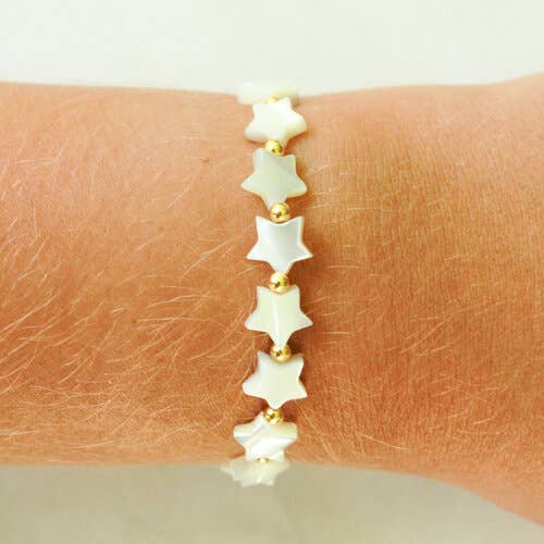 Nacre Star Bracelet