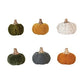 Velvet and Boucle Pumpkins