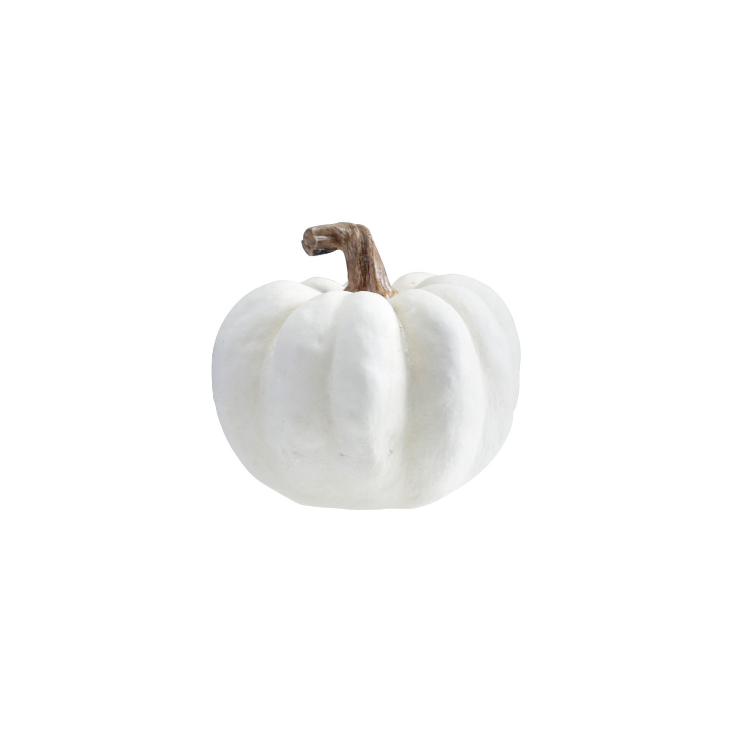 Cream Resin Pumpkin