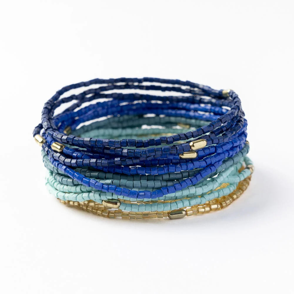 Chelsea 18 Strand Luxe Beaded Bracelet Set