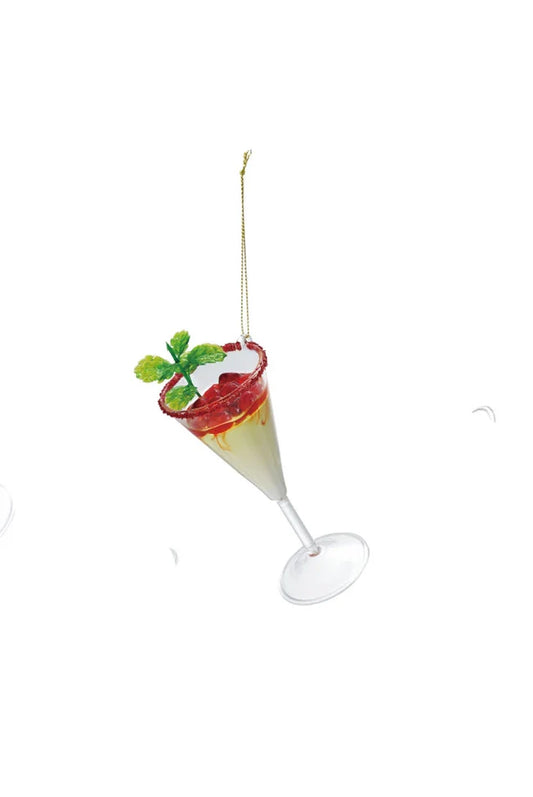 Holiday Spirits Glass Ornaments