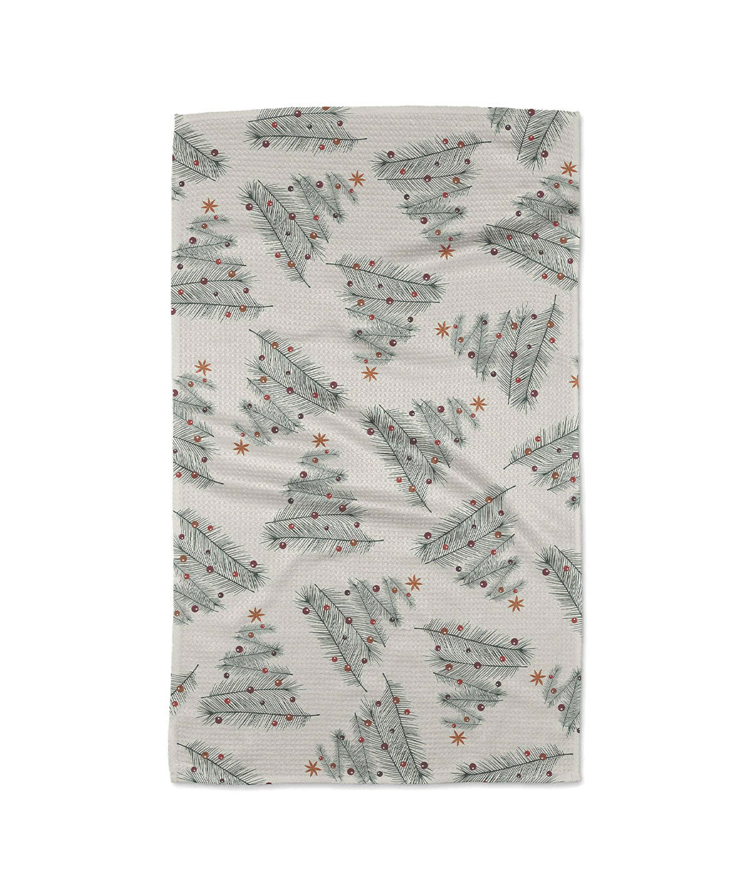 Geometry Classy Christmas Tea Towel