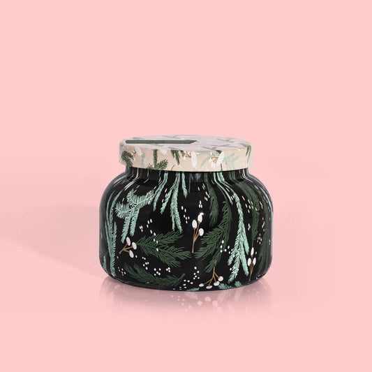 Crystal Pine Holiday Pattern Play Jar