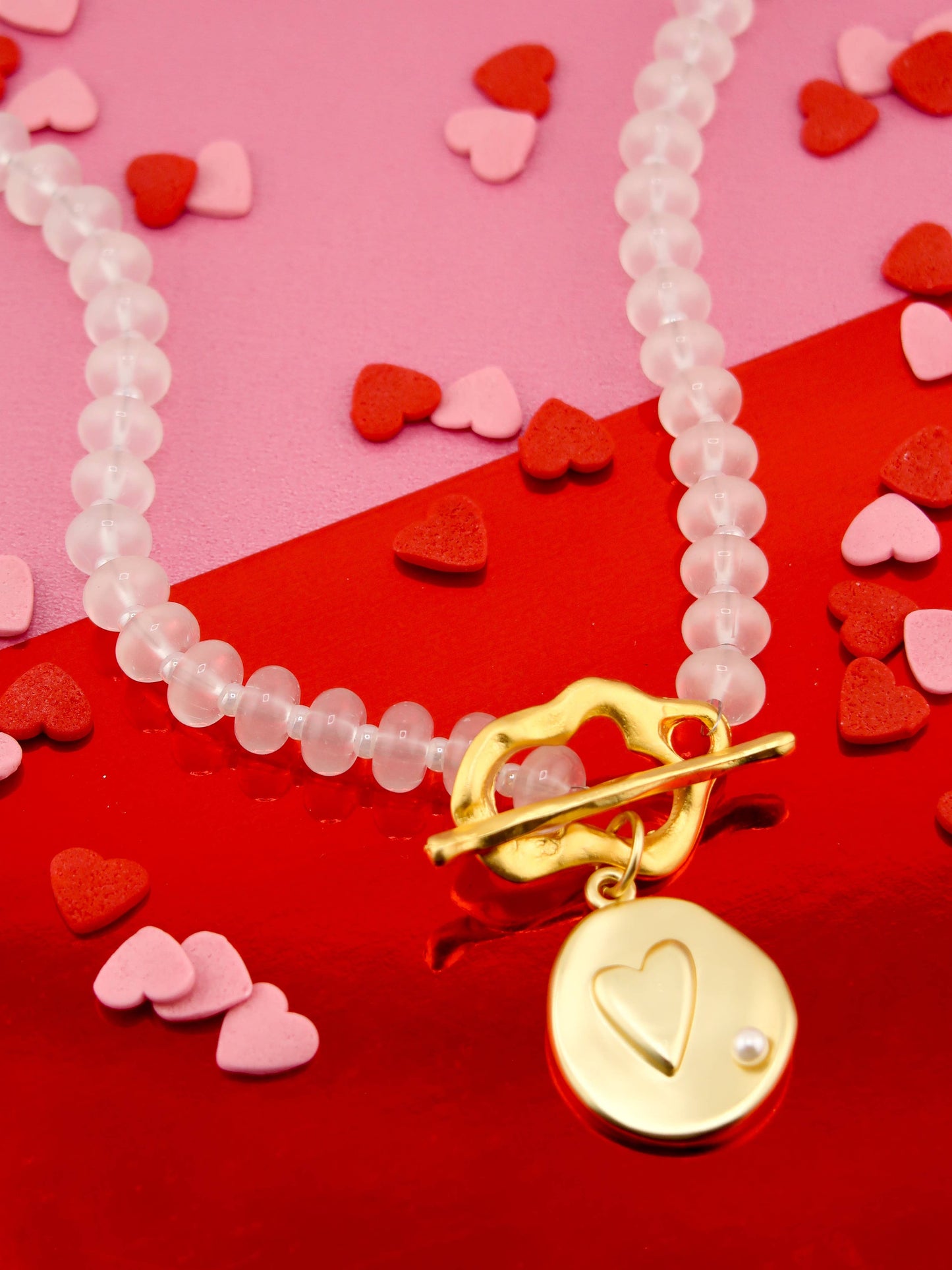 Moonlit Heart Necklace