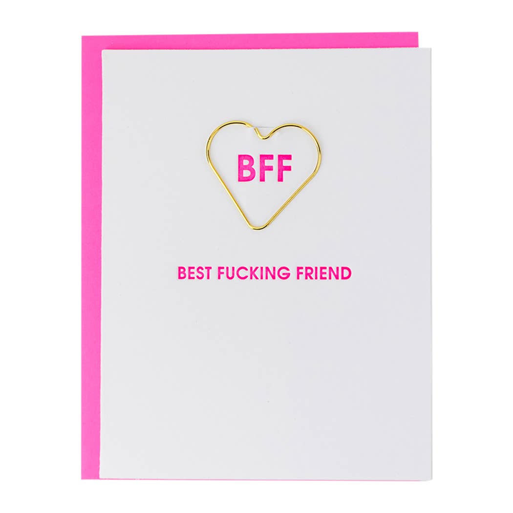 Best F*cking Friend Greeting Card
