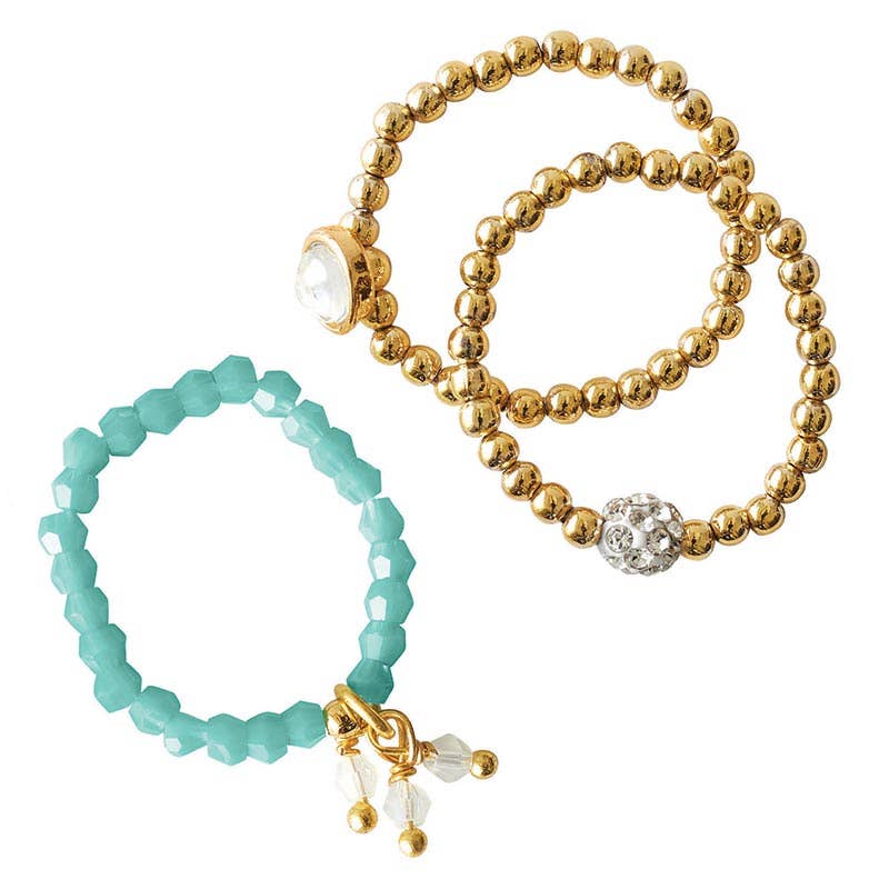 Be Brilliant Stretch Ring Set