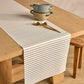 Geometry Stone Stripe Table Runner