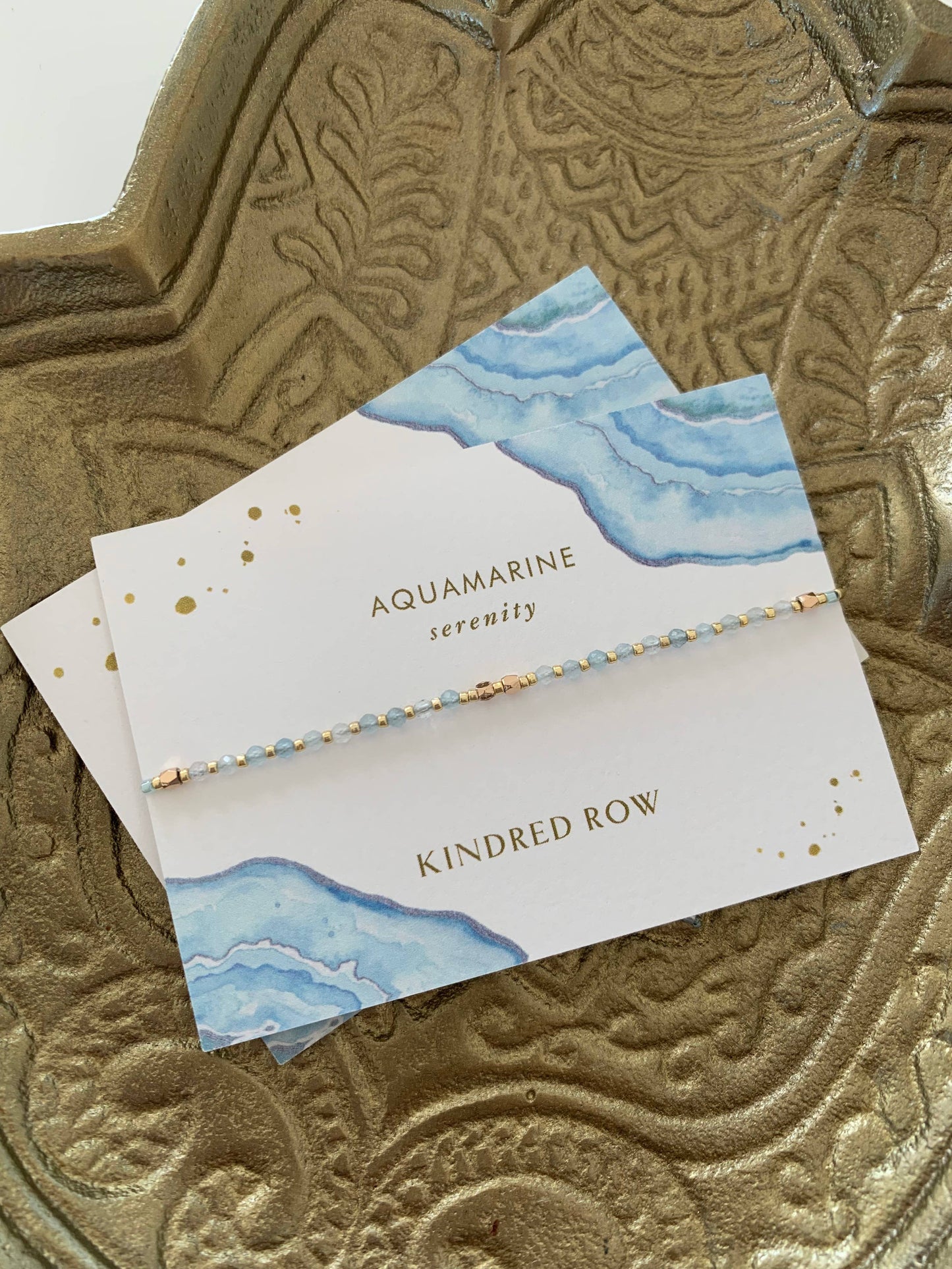 Aquamarine Gemstone Bracelet