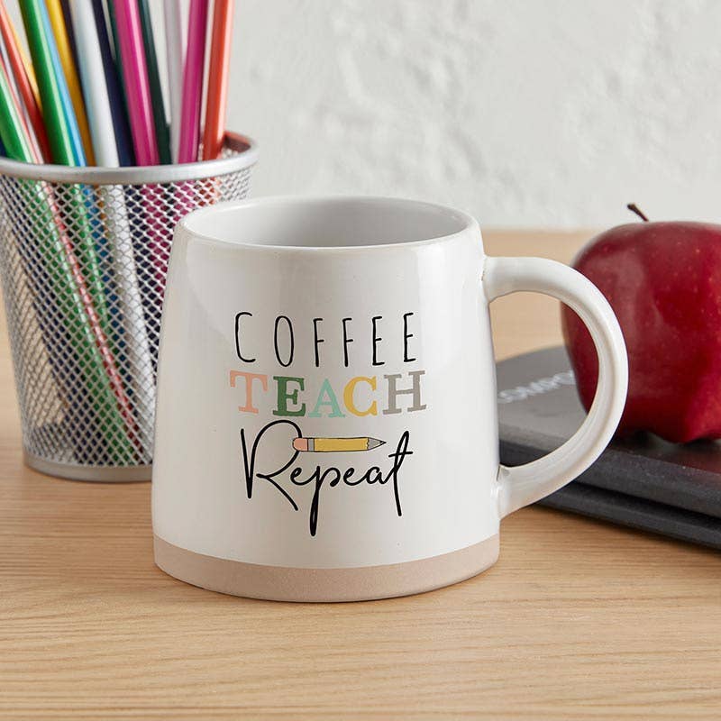 Coffee Teach Repeat Mug