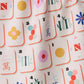 Geometry - Tile Toss Tea Towel