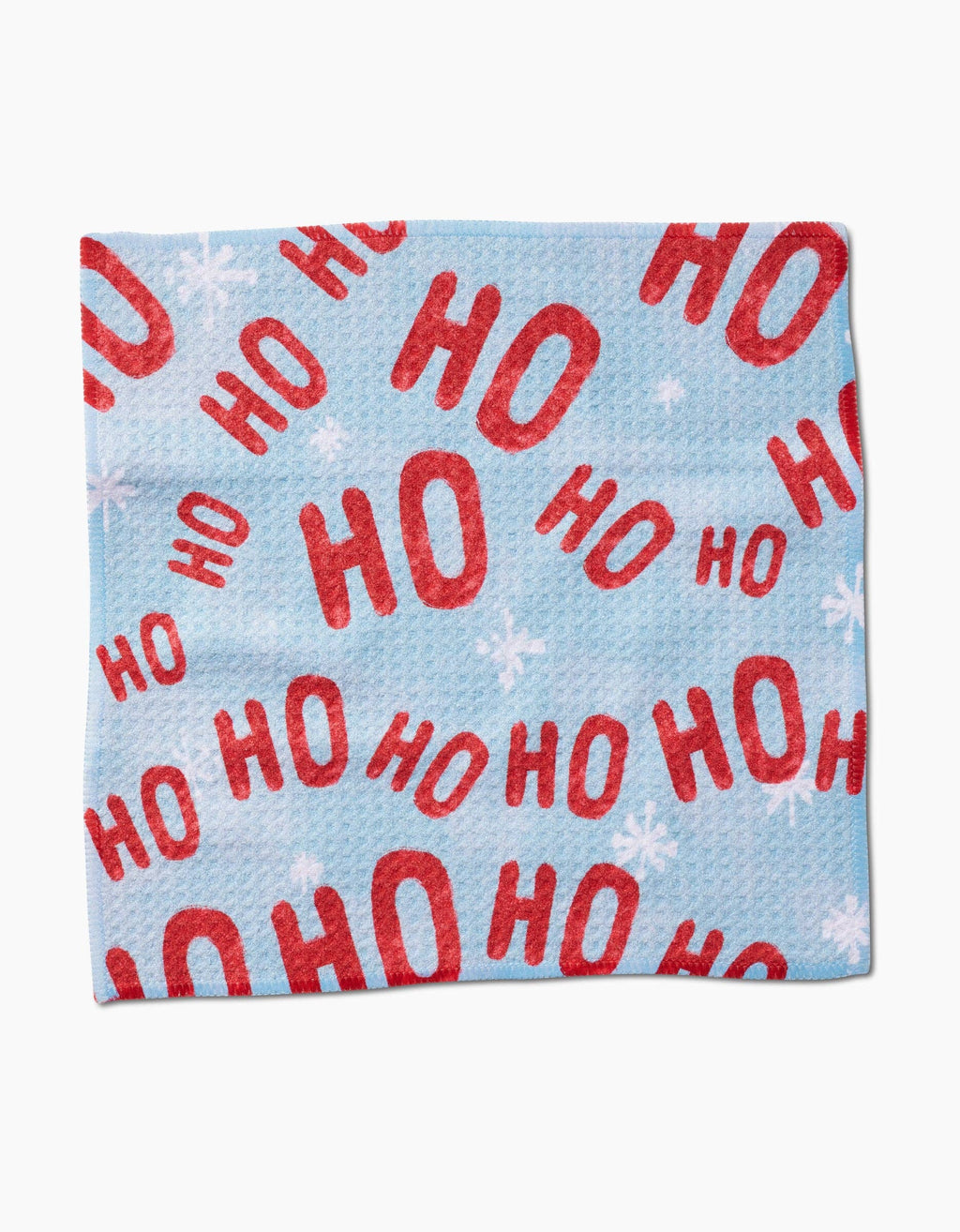 Geometry Merry Santa Claus Dishcloth Set