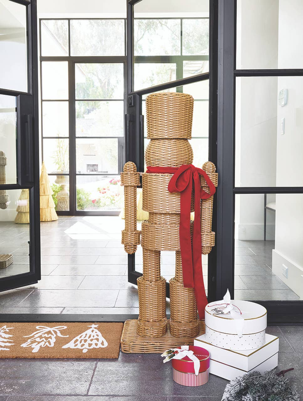 All Weather Rattan Nutcracker